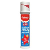 Kem đánh răng cho bé 6 tuổi trở lên Colgate Kids Maximum Cavity Protection Pump Toothpaste Mild Bubble Fruit 4.4Oz 124g