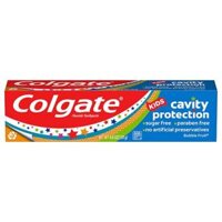 Kem đánh răng cho bé Colgate Kids' Toothpaste with Cavity Protection & Fluoride Bubble Fruit 130g 4.6Oz