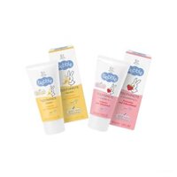 Kem đánh răng cho bé TOOHPASTE Bebble 50ml, Vị dâu & Vị chuối an toàn khi nuốt