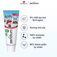 Kem đánh răng cho bé từ 0 đến 5+ tuổi ZENDIUM vị trái cây (75ml)