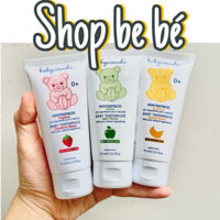 Kem đánh răng cho bé từ 12M+ Babycoccole, Kem đánh răng nuốt được hương dâu/chuối/táo Shop be bé