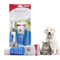 Kem Đánh Răng Chó Mèo Bioline Kèm Bàn Chải Cao cấp
