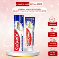 Kem đánh răng cho người lớn Colgate Total SF Advanced Whitening 181g của Mỹ, Colgate Total made in USA - CosmeticMars