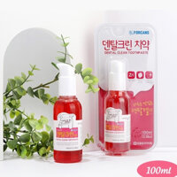 Kem Đánh Răng Cho Thú Cưng Hương Dâu - FORCANS DENTAL TOOTHPASTE 100ml