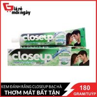 Kem đánh răng Close up Hương Bạc hà 180g