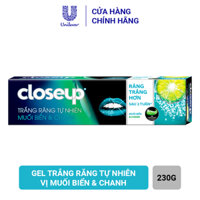 Kem Đánh Răng Close Up Trắng Răng Vị Muối Biển (230g)