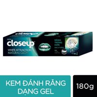 Kem đánh răng Closeup Than hoạt tính dừa 180g