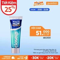 Kem Đánh Răng Closeup White Now Morning Kiss 100g