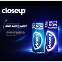 Kem đánh răng Closeup White Now - Trắng Bật Tông 3X tức thì từ Công nghệ Ánh Sáng Xanh 100g KDR01