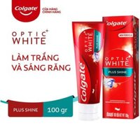 Kem Đánh Răng Colgate Giúp Trắng Sáng, Giảm Ố Vàng Optic White Plus Shine 100g