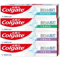 Kem đánh răng Colgate làm trắng với baking soda, than tre, bạc hà, hoa nhài, trà trắng, chống sâu răng, loại bỏ vết ố vàng, hơi thở thơm mát