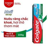 Kem đánh răng Colgate Muối & Thảo dược - Tuýp 225g