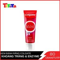 Kem Đánh Răng Colgate Optic White từ Enzyme Tự Nhiên Túyp 80g