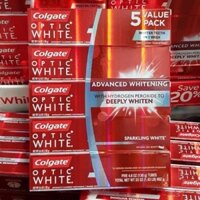 Kem đánh răng Colgate Optic White 130g của Mỹ