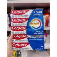 🌈Kem đánh răng Colgate Total Whole Mouth Health Advanced Whitening ✅Xuất xứ: Mỹ✅Trọng lượng: 181g/tuýp