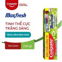 Kem Đánh Răng Colgate Trà Xanh + Tặng Bàn Chải Đánh Răng Maxfresh 230g