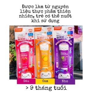 Kem đánh răng Combi cho bé