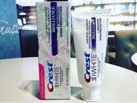 Kem đánh răng crest 3D  ❤ FREESHIP ❤ Crest White Brilliance 116gr hộp Mới – Kem trắng răng crest