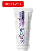 Kem đánh răng Crest 3D White làm trắng răng (116G)/ Whitening toothpaste - mua 2 tặng 1