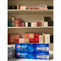 Kem đánh răng Crest 3D White Advanced Whitening 170gr và Vivid Mint 150gr Mỹ