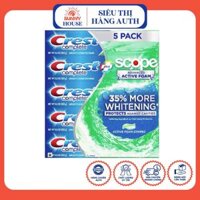 Kem Đánh Răng Crest Scope Complete Extra Whitening 35% Siêu Trắng Răng, Thơm Miệng 184g