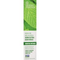 KEM ĐÁNH RĂNG Desert Essence Tea Tree Oil Toothpaste, Mega Mint & Sea Salt - BẠC HÀ & MUỐI BIỂN, 176g (6.25oz)