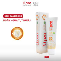 Kem Đánh Răng Dược Liệu Lipzo Gum Protect Chống Tụt Nướu 95g Ngăn Ngừa Chảy Máu Chân Răng, Khử Khuẩn, Răng Chắc Khỏe - Gum Protect 95g