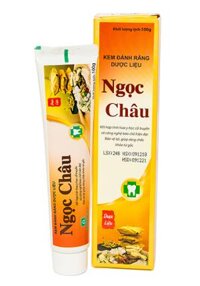 Kem đánh răng dược liệu Ngọc Châu bảo vệ lợi, chắc răng, làm bền thành mạch, chống tụt lợi, chảy máu chân răng