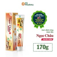 Kem đánh răng dược liệu Ngọc Châu truyền thống giúp làm trắng răng, tuýp 170gr - NC1-01