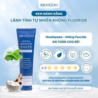 KEM ĐÁNH RĂNG GIẢM Ê BUỐT CÔNG NGHỆ NANO HYDROXYAPATITE (nHA) MOOGOO - KHÔNG CHỨA FLORUA