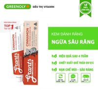 Kem Đánh Răng GRANTS Thảo Dược Vị Quế Dùng Cho Cả Gia Đình, Bổ Sung Canxi Và Khoáng Chất, Tuýp 110g