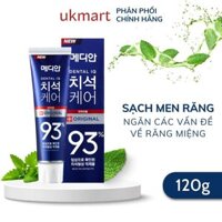 Kem Đánh Răng Hàn Quốc Trắng Răng MEDIAN DENTAL IQ 93 120g - Xanh Dương -Original