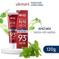 Kem Đánh Răng Hàn Quốc Trắng Răng MEDIAN DENTAL IQ 93 120g - Đỏ - Fresh Breath