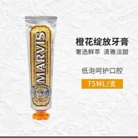 Kem đánh răng hơi thở Quà Tặng Mars Fresh "" Với bàn tay bạc hà Ý 75ml Shi 8.1 Spot Mars Mars Mars Mars Brightening and Whitening