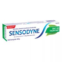 Kem đánh răng hương bạc hà the mát Sensodyne gói 100g (1 Tuýp)