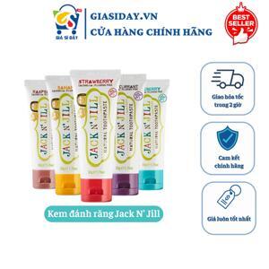 Kem đánh răng hữu cơ cho bé Jack n Jill - 50g