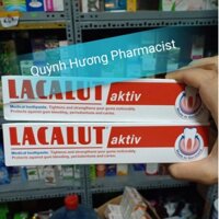 Kem đánh răng LACALUT AKTIV ĐỎ 75G