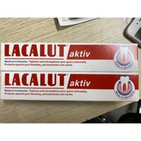 Kem đánh răng LACALUT AKTIV giúp răng chắc khỏe