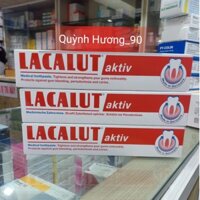 Kem đánh răng LACALUT AKTIV giúp răng chắc khỏe