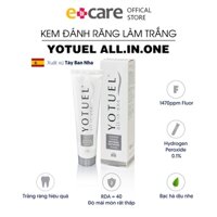 Kem đánh răng làm trắng răng Yotuel All in One Snowmint 75ml