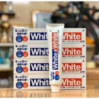 Kem Đánh Răng Làm Trắng Răng Lion White & White 150g Nhật Bản