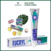 Kem Đánh Răng Làm Trắng Răng Hương Bạc Hà EUCRYL Tooth Paste Freshmint 50g Hasaki Sản phẩm chính hãng