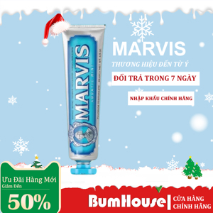 Kem đánh răng Marvis Aquatic Mint