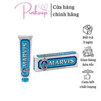 Kem Đánh Răng MARVIS Aquatic Mint 85ML Hương Vị Dưa Gang Hơi Thở Thơm Mát