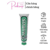 Kem Đánh Răng MARVIS Classic Strong Mint 85ML Giúp Trắng Răng Mang Lại Hơi Thở Thơm Mát