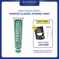 Kem Đánh Răng Marvis Classic Strong Mint