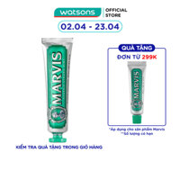 Kem Đánh Răng Marvis Classic Strong Mint 85ml