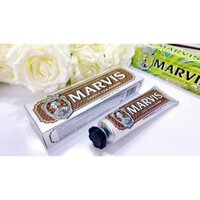 Kem đánh răng Marvis Sweet & Sour Rhubarb 75ml hương bạc hà tươi mát, dành cho các bạn nhiệt miệng