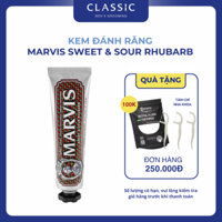 Kem đánh răng Marvis Sweet & Sour Rhubarb 75ml