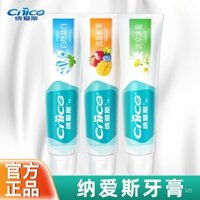 Kem đánh răng Naaisi Bingju hương trái cây muối trắng tự nhiên mát mẻ 120g làm trắng và làm mới hơi thở chăm sóc tại nhà giá cả phải chăng